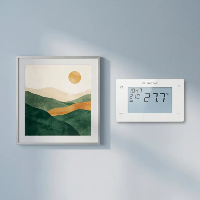 Termostato externo pared wireless